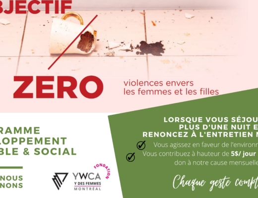en août l'hôtel collecte en faveur de la fondation Y des femmes Montréal